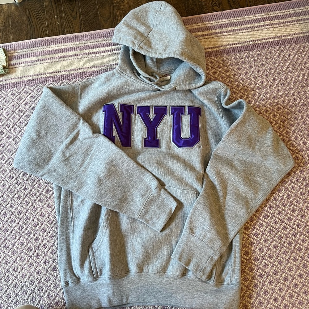Only worn once NYU thick hoodie from Bookstore!